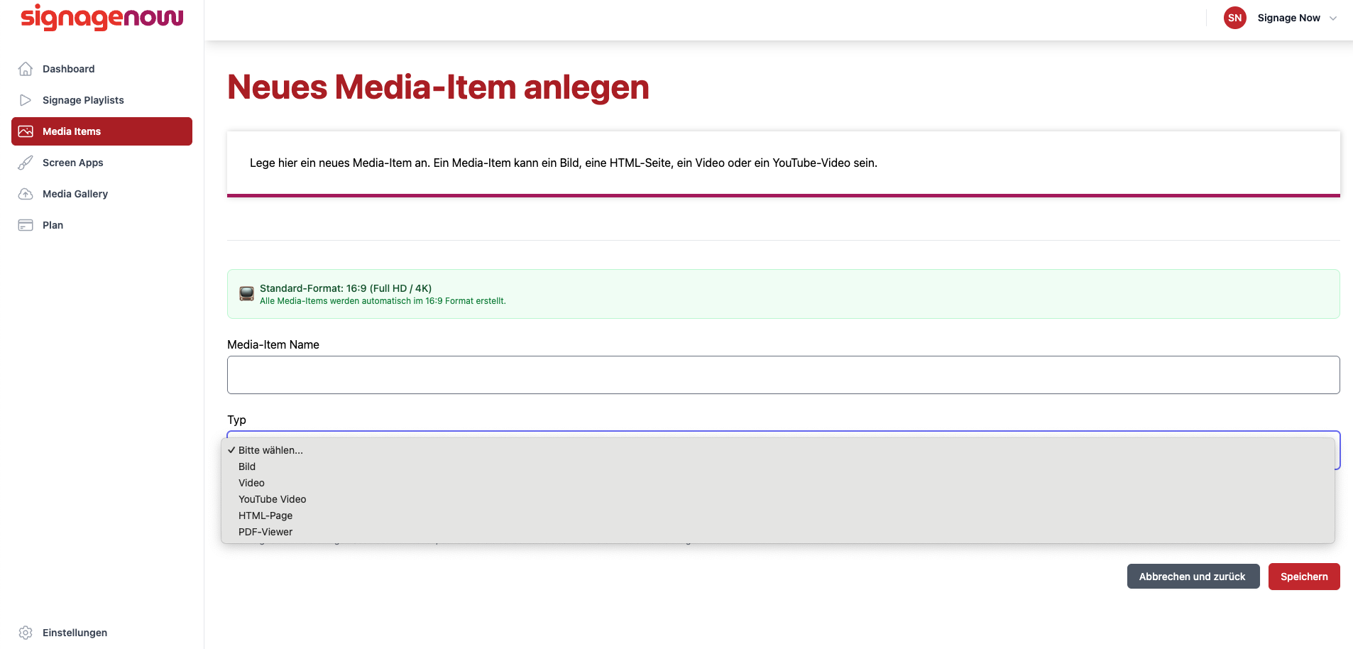 PDF Dateien in Digital Signage Software einbinden