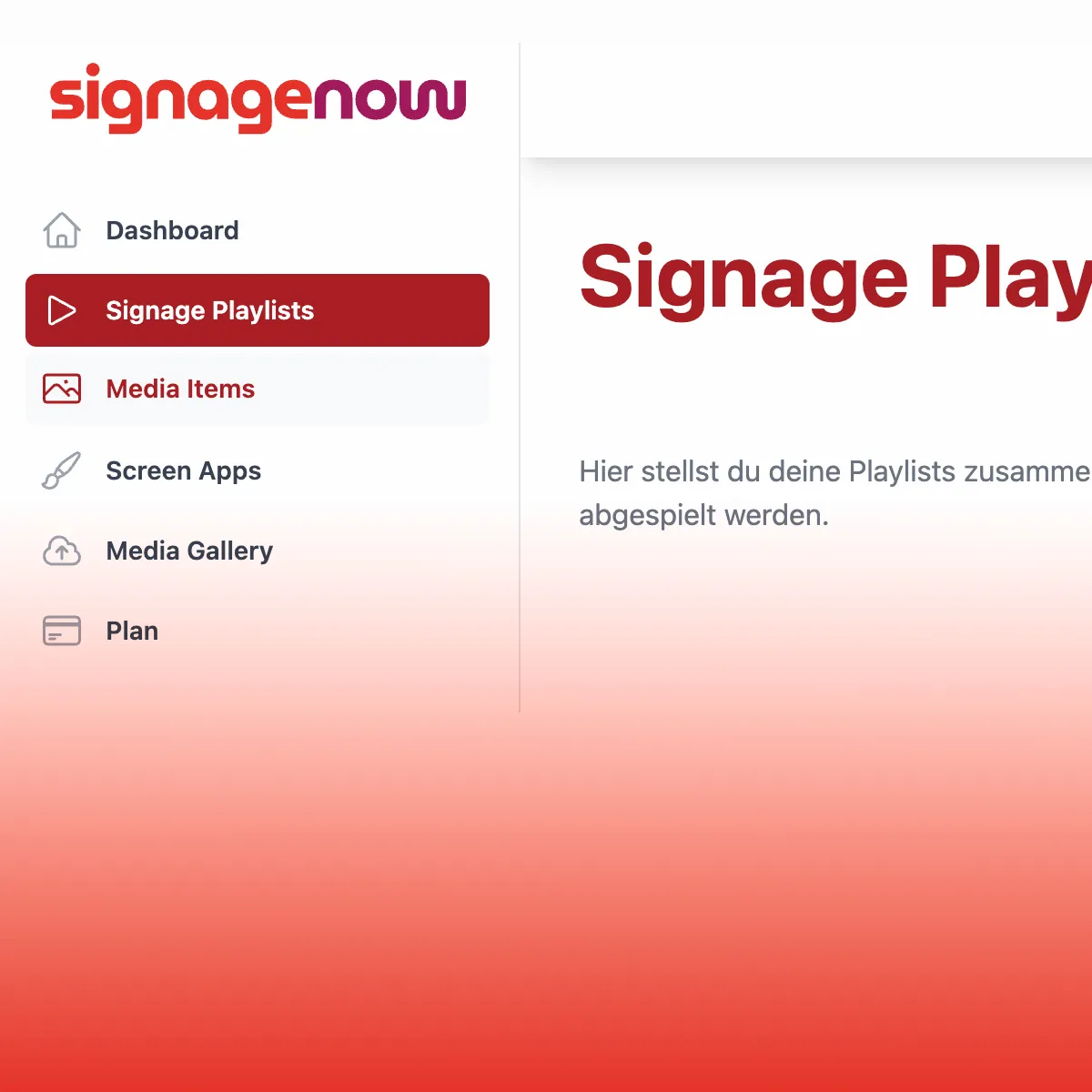 System Requirements for the SignageNow Digital Signage Software