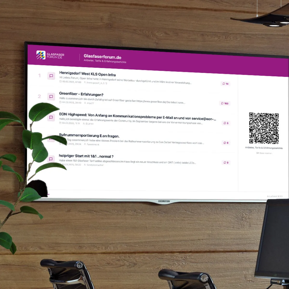 RSS-Feedreader: Deine Website-Newsartikel auf dem TV!