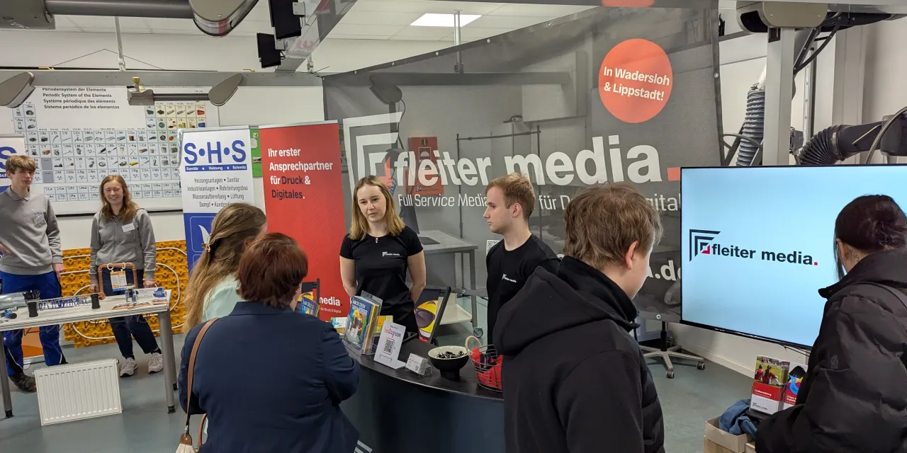 SignageNow at the fleiter media booth at BIM 2026