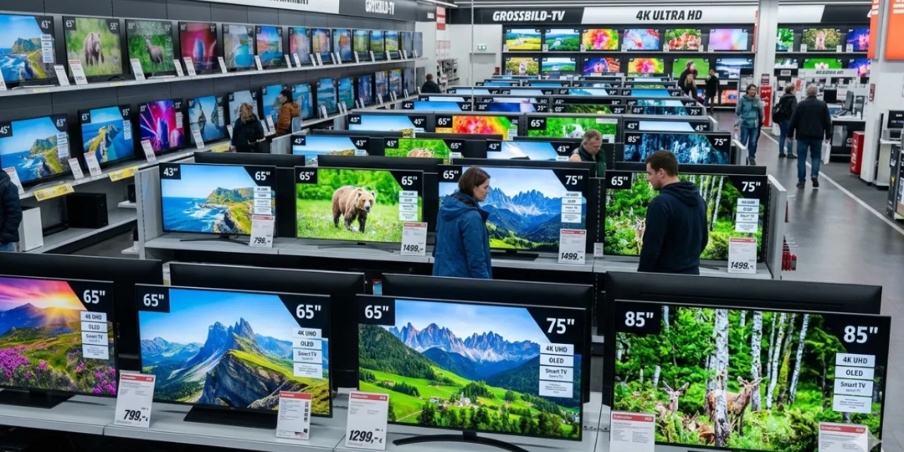 You can use any standard smart TV with the SignageNow digital signage software