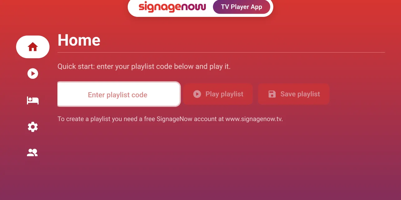 With the free SingageNow TV Player app and the Xiaomi Mi TV Stick, any TV can become a digital signage display
