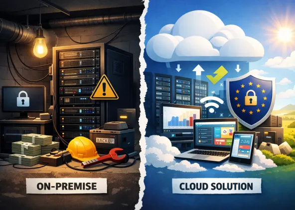 Cloud vs. on-premises: Which digital signage solution is more cost-effective in the long run?