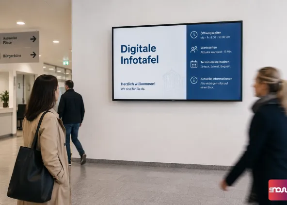 Set Up Digital Information Displays for Government Agencies and Municipalities with SignageNow