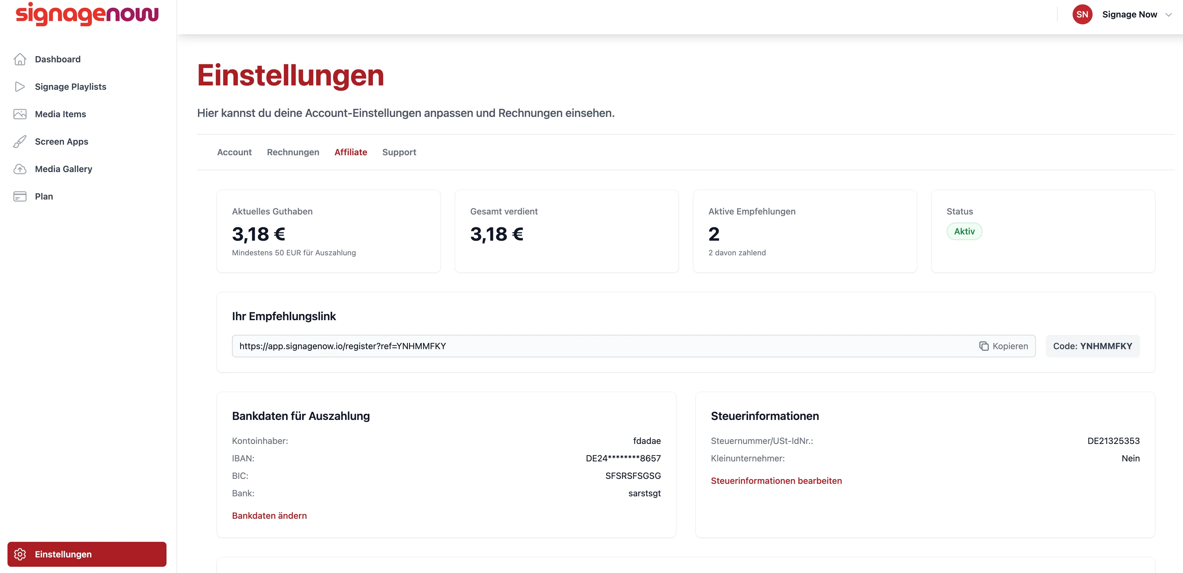 Nutze deinen persönlichen Link um als Affiliate Geld zu verdienen