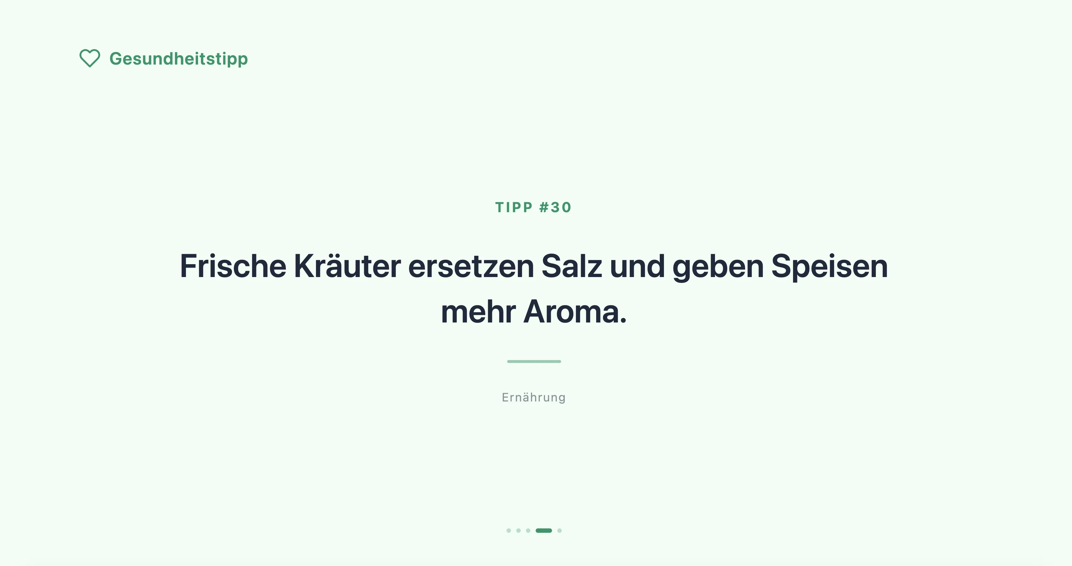 Automatische Gesundheitstipps auf Display anzeigen lassen mit SignageNow
