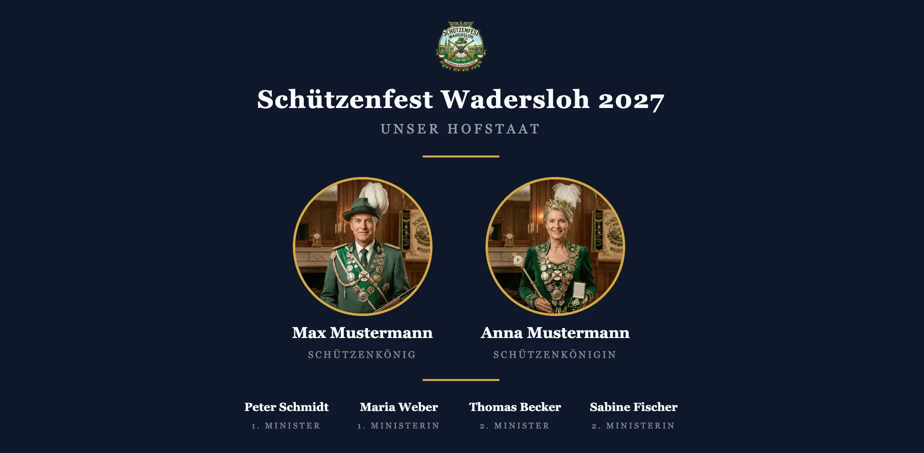 Vorlage für digitale Hofstaat Galerie von SignageNow