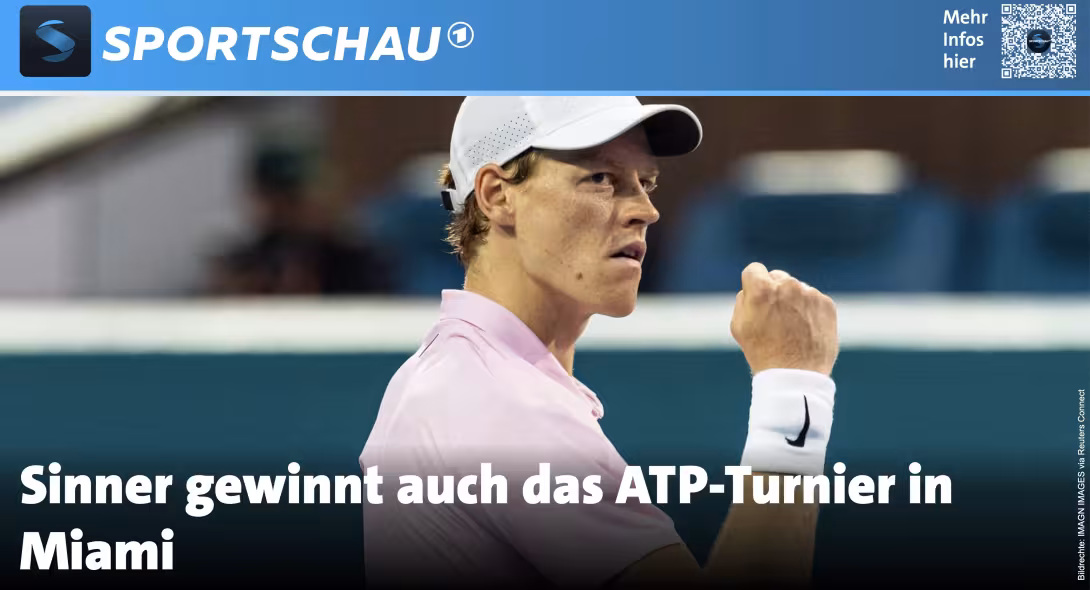 Tagesschau und Sportschau Vorlage für digitale Displays